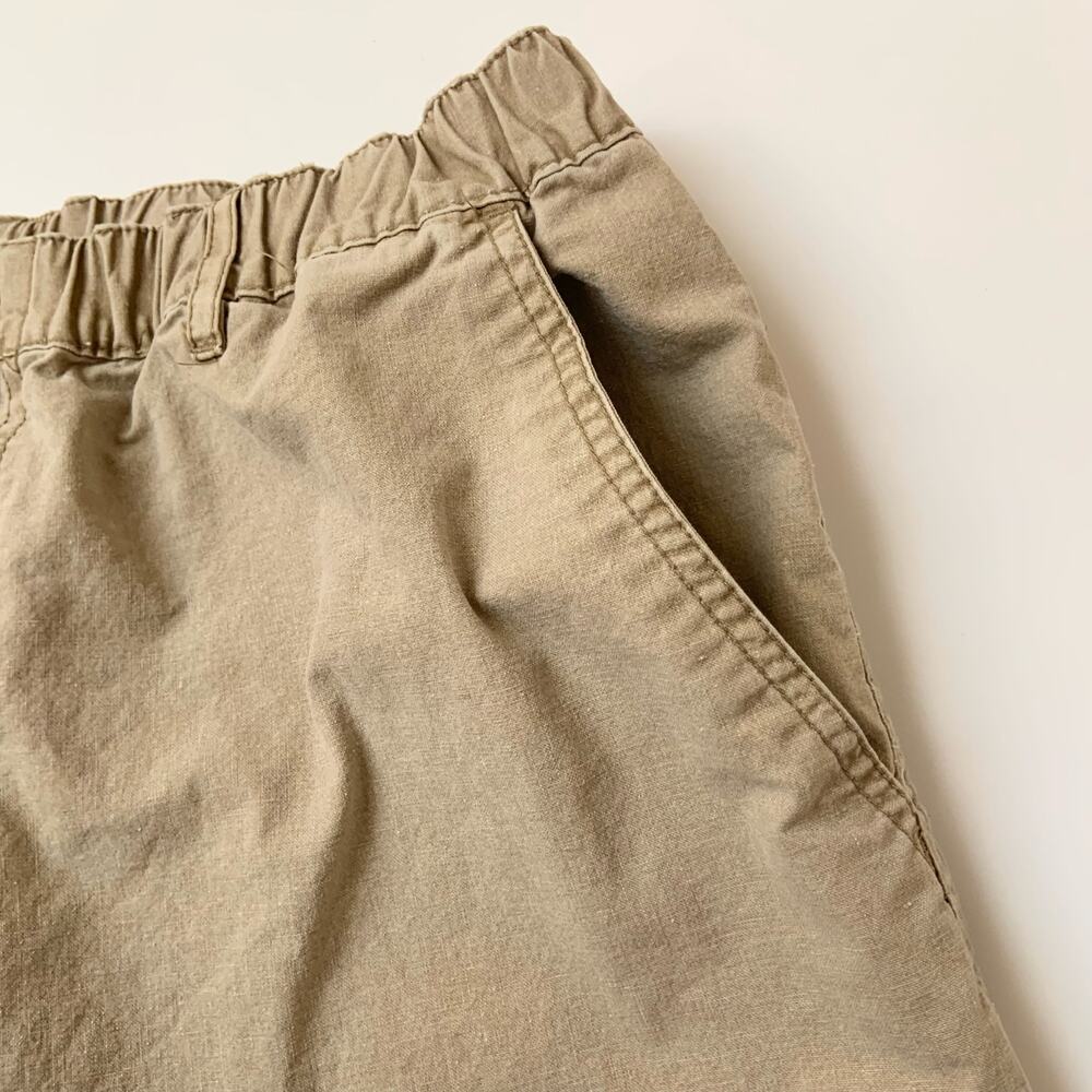 Vintage Windridge 100% Cotton Khaki Casual Short Shorts Men's Medium - Picture 5 of 10